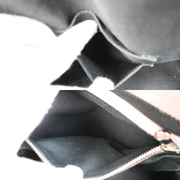 GUCCI Logo GG Psychedelic Backpack Bag Supreme Leather Black Pink Italy - Picture 9 of 16